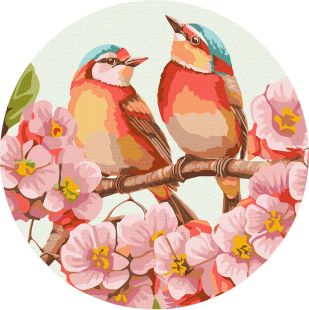 Malen nach Zahlen - Frühlingsblüte ©art_selena_ua