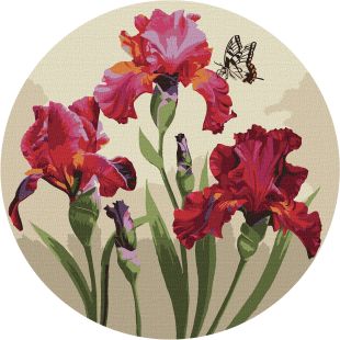 Malen nach Zahlen - Auserlesener Iris ©annasteshka
