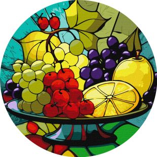 Malen nach Zahlen - Obstteller ©art_selena_ua