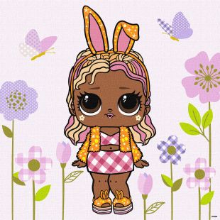 Malen nach Zahlen - L.O.L. Surprise! Spring Bling BossBunny
