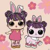Malen nach Zahlen - L.O.L. Surprise! Spring Bling Doll & Pet
