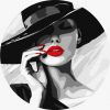 Painting by numbers - The lady in the hat ©art_selena_ua