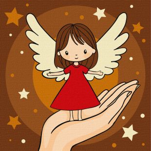 Malen nach Zahlen - Handfläche eines Wunders ©art_selena_ua
