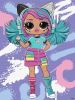 Painting by numbers - L.O.L. Surprise! Tweens Skate Dance Emma Emo