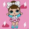 Malen nach Zahlen - L.O.L Surprise! Game on. Fancy