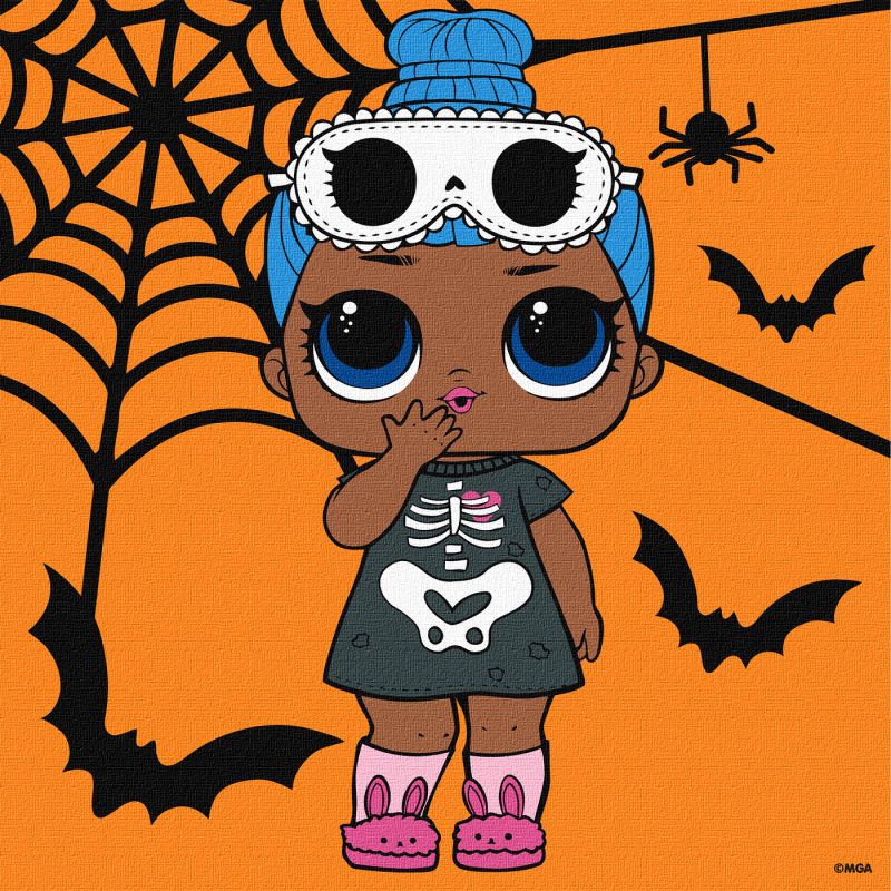 Painting by numbers - L.O.L. Surprise! Sleepy Bones