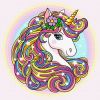 Malen nach Zahlen - Stilvolles Einhorn ©art_selena_ua