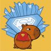 Malen nach Zahlen - Capybara - Superman ©Warner Bros.