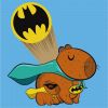 Malen nach Zahlen - Capybara - Batman ©Warner Bros.