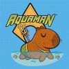 Malen nach Zahlen - Capybara - Aquaman ©Warner Bros.