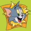 Malen nach Zahlen - Tom und Jerry: Lustige Abenteuer ©Warner Bros.