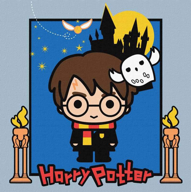 Malen nach Zahlen - Harry Potter: Geheimnisse des Schlosses ©Warner Bros.
