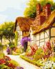 Painting by numbers - Fairytale house ©Kateryna Tereshchenko based on Arthur Strachan