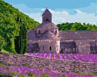 Malen nach Zahlen - Der Duft von Lavendel