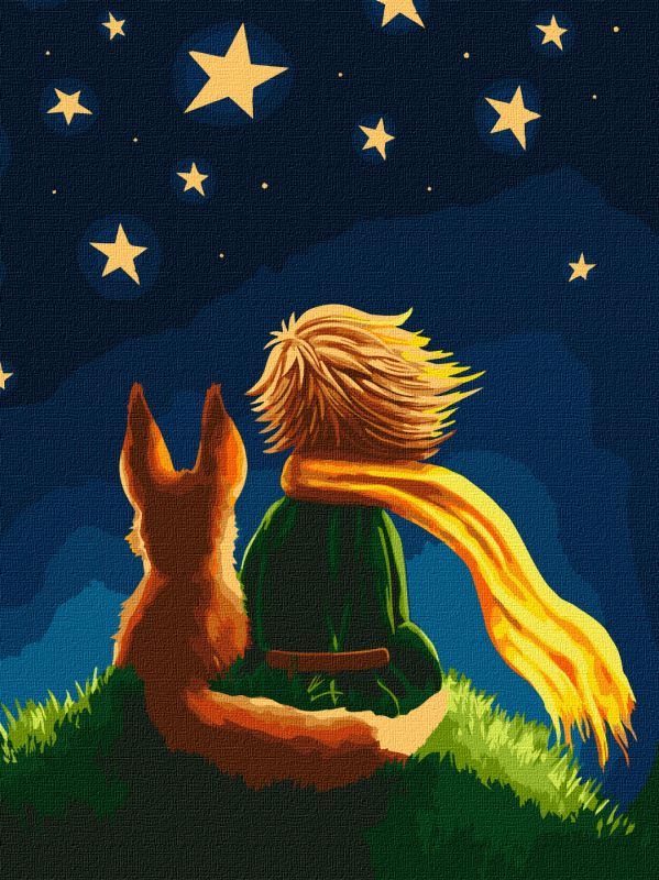 Malen nach Zahlen - Fabelhafte Freunde ©Elena Schweitzer