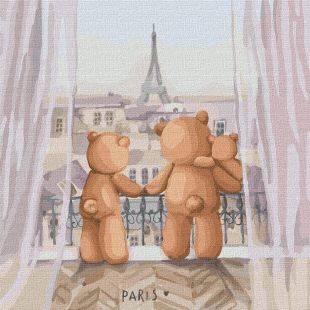 Malen nach Zahlen - Familienausflug ©tanya_bonya