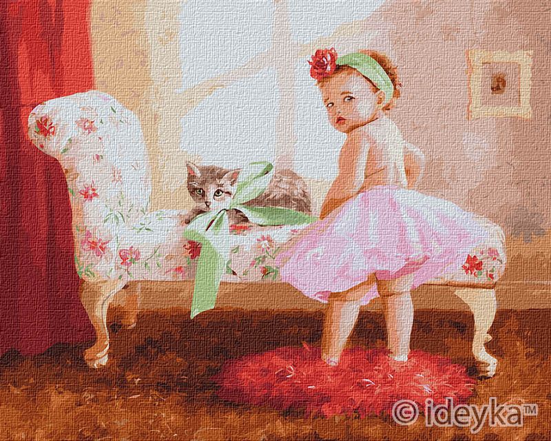 Painting by numbers - A gift to the Princess ©Ira Volkova
