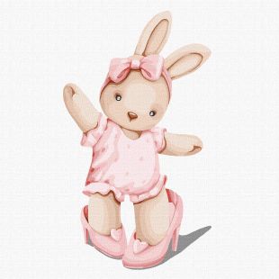 Malen nach Zahlen - Kleine Fashionista ©tanya_bonya