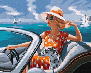 Malen nach Zahlen - Ruhe bei Meer ©art_selena_ua