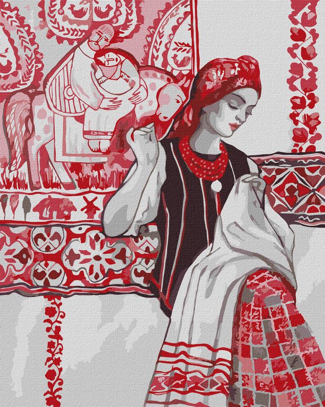 Malen nach Zahlen - Begabter Meisterin ©Katya Poltavska