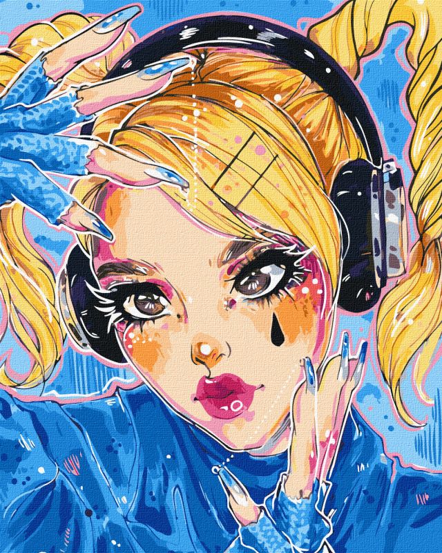 Malen nach Zahlen - Taktmäßiger Musik ©nila_art_art