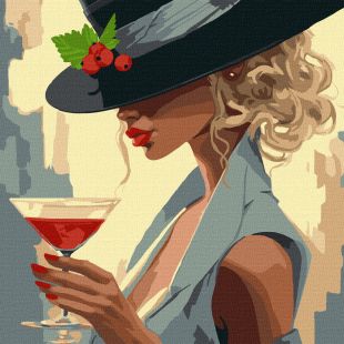 Malen nach Zahlen - Cosmopolitan ©art_selena_ua