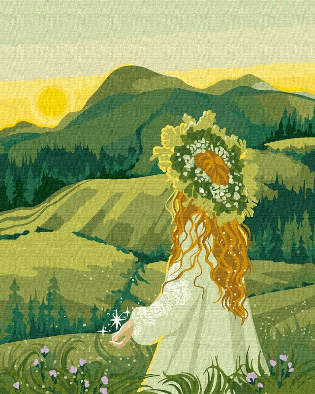 Malen nach Zahlen - Ein Ort der Kraft ©kasarda_art