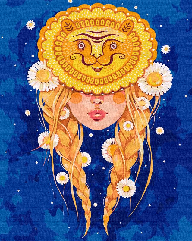 Malen nach Zahlen - Löwe ©lesya_nedzelska_art