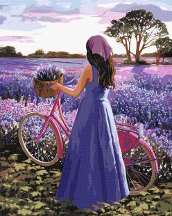 Malen nach Zahlen - Lavendel Inspiration ©Kira Corporal