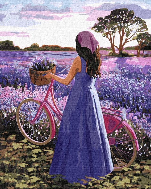 Malen nach Zahlen - Lavendel Inspiration ©Kira Corporal