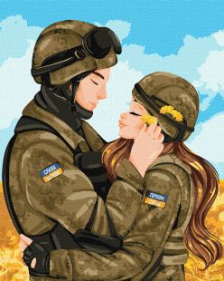 Malen nach Zahlen - Die Liebe wird gewinnen ©krizhanskaya