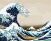 Malen nach Zahlen - Große Welle in Kanagawa ©Katsushika Hokusai