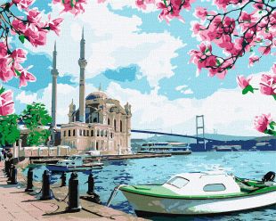 Malen nach Zahlen - Helles Istanbul