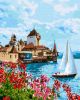 Painting by numbers - Bright Switzerland