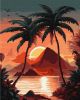 Malen nach Zahlen - Morgendämmerung bei Meer ©art_selena_ua