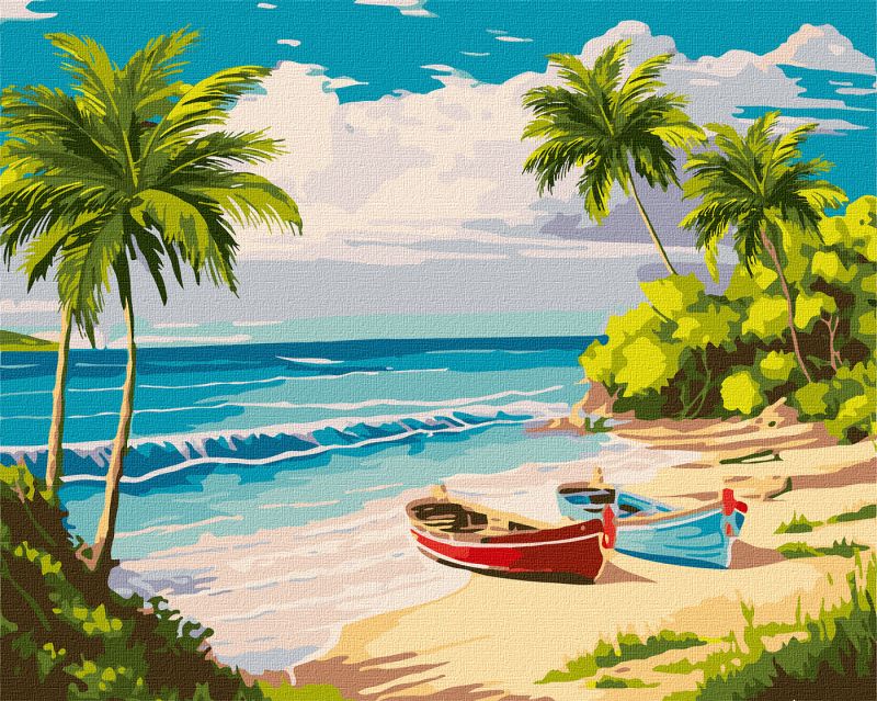 Malen nach Zahlen - Eine schöne Insel ©art_selena_ua