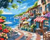 Malen nach Zahlen - Stadt am Meer ©art_selena_ua
