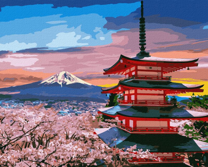 Painting by numbers - Beloved Japan