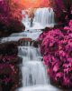 Painting by numbers - Tropical waterfall