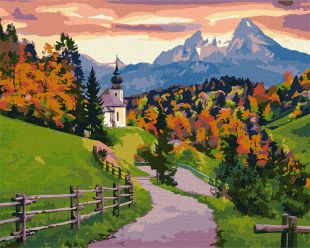 Malen nach Zahlen - Herbstliche Stille