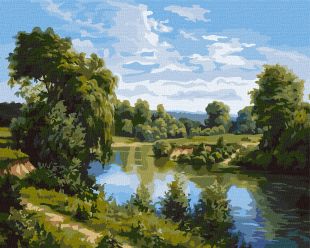 Malen nach Zahlen - Sommerlandschaft ©Sergiy Lobach