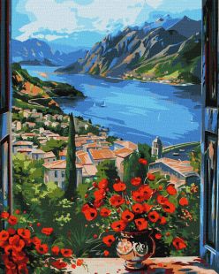 Malen nach Zahlen - Bergpier ©art_selena_ua