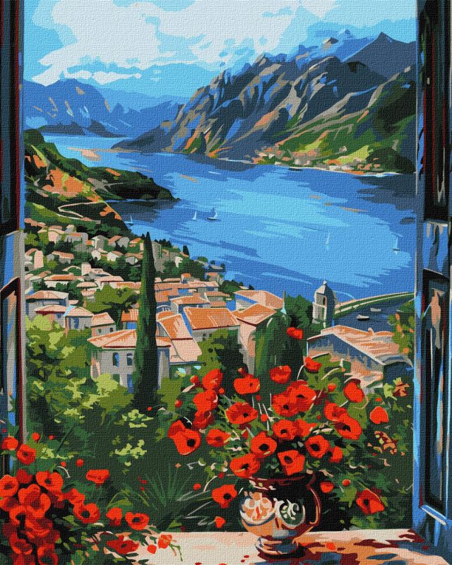 Malen nach Zahlen - Bergpier ©art_selena_ua