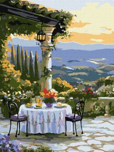 Malen nach Zahlen - Ein malerisches Abendessen ©art_selena_ua