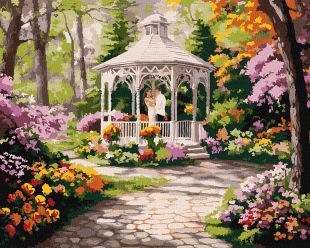 Malen nach Zahlen - Eine Blumenwiese ©art_selena_ua