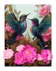 Malen nach Zahlen mit Farben und luftgetrocknetem TonAnspruchsvolle Kolibris ©art_selena_ua
