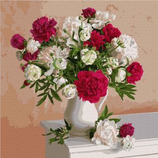 Malen nach Zahlen - Blumen der Inspiration ©Ira Volkova