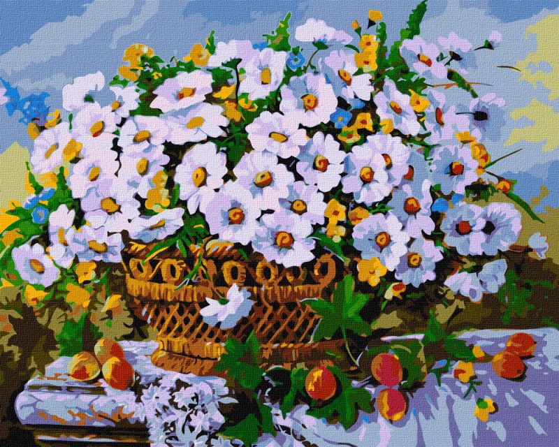 Malen nach Zahlen - Sommerblumen ©Alexander Zakusilov