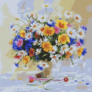 Malen nach Zahlen - Blumenmousse ©Ira Volkova