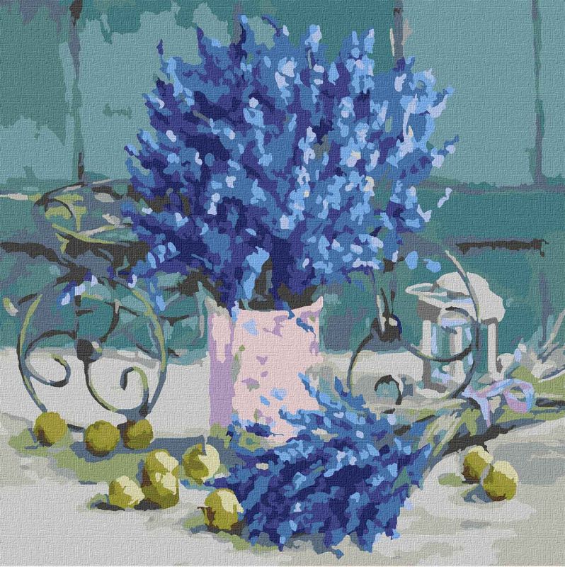 Malen nach Zahlen - Duftender Lavendel ©Yulia Tomesko